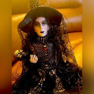Moonlight Manor Halloween witch
